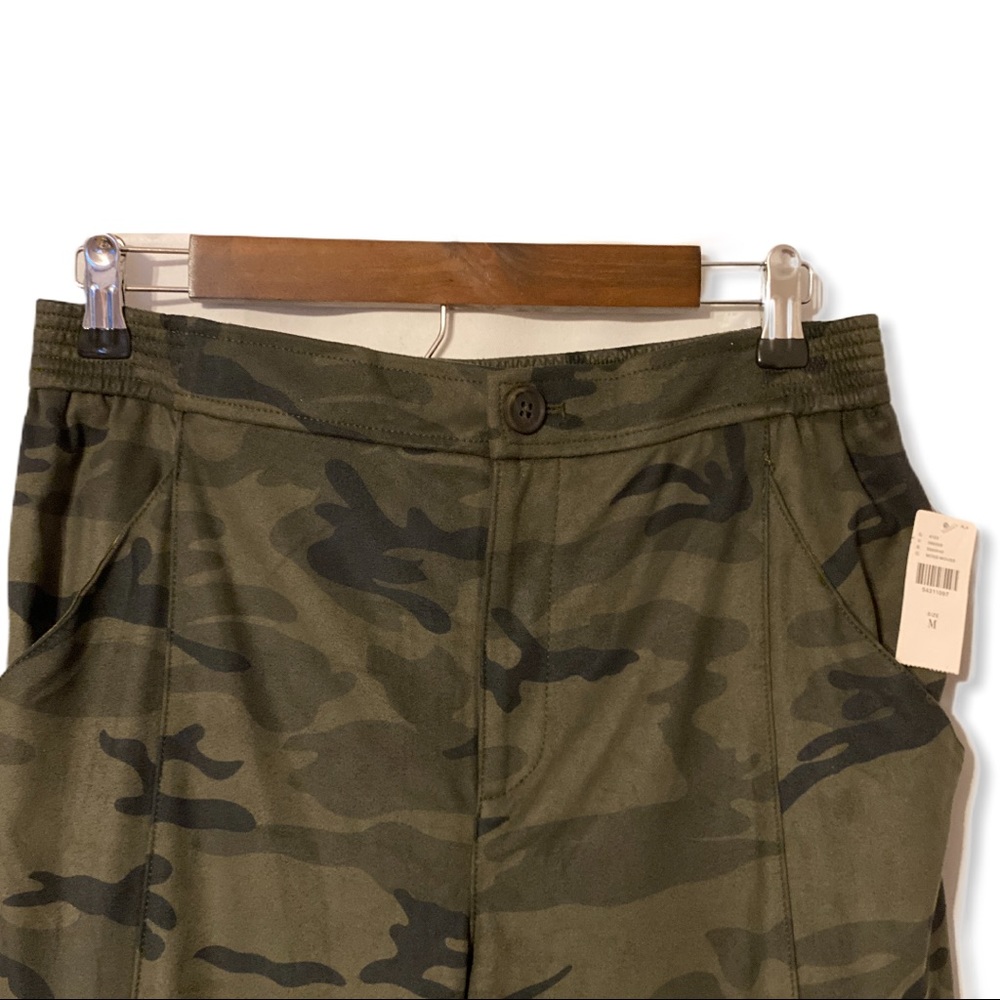 Anthropologie Rowan Sueded Camo Jogger Pants - Picture 8 of 10
